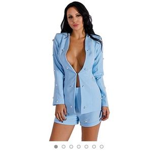 Two piece blazer set